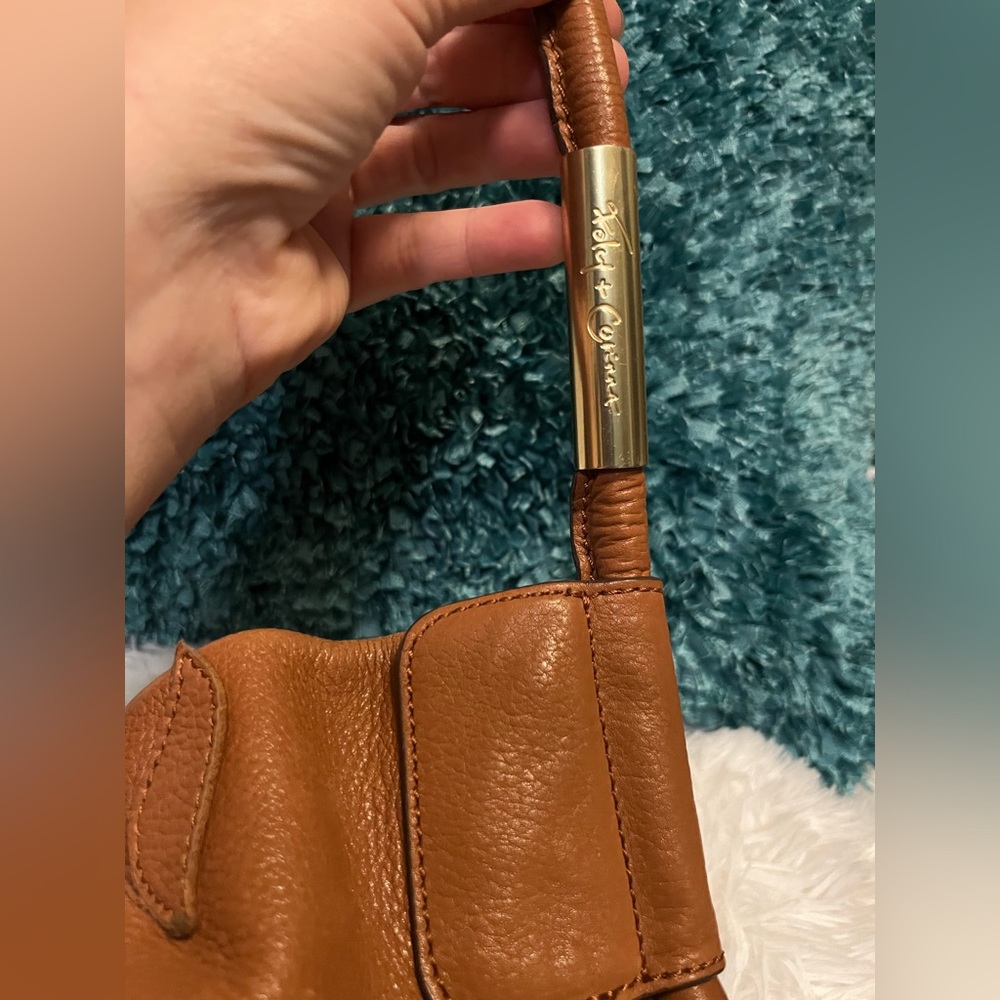 Foley + Corinna Lilli bucket tote in honey brown - Picture 13 of 13